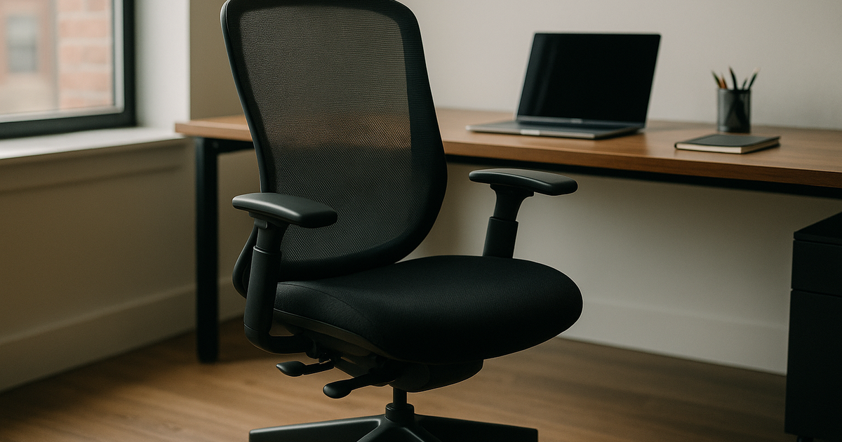 People working comfortably at their desks in an office setting.